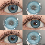 1 Pair Cosplay Contact Lenses for Eyes Colored Fashion Pink Contacts Lens Purple Cosmetic Pupil Yearly Contact Lenses