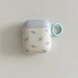 Pink Purple Blue Rose Flower Soft Headphone Protection Cover Case For Apple AirPods 1 2 3 4 Pro 2 Cases Coque Cute Love Pendant