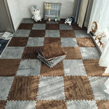 20pcs Ins Style Room Carpet, Bedroom, Children'S Bedside Blanket, Stain Resistant Living Room, Splicing Mat, Floor Mat 30*30 Cm