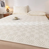 1pc Quilted Thick Mattresses Toppers Waterproof Mattress Pad Cover All-Season Elastic Corner Straps Fits Up To 30cm Bed