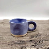 Creative Ring Handle Ceramic Mug Korean ins style Irregular Splash ink Coffee Cup Office Home Breakfast Tea Cup Handgrip Mug