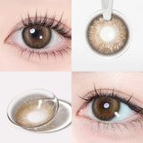 Contacts Eyes Colored Iris Imitation Natural Colored Lenses With Prescription 6 Months