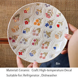 Personalized Phnom Penh Printed Cup And Saucer Plate Kitchen Supplies Cartoon Embossed Coffee Cup And Saucer Plate Suit Gift
