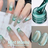Auroras Cat Magnetic Gel Nail Polish Reflective Sparkling Glitter Semi Permanent Nail Art Soak Off LED UV Gel Varnis