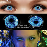 Halloween New Color Contact Lenses Blue Cosplay Anime Contact Red Lenses Purple Eyes Contact Pink Beauty Makeup Lenses