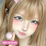 2pcs Myopia Color Contact Lenses for Eyes with Prescription Beauty Pupils Makeup Eye Color Lenses Fashion Blue Lenses