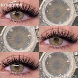 1 Pair Colored Contact Lenses for Eyes Natural Look Brown Eye Lenses Gray Pupils Lens Blue Lenses Green Eye Contacts