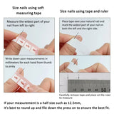 10Pcs Cute Autumn-winter Handmade Press on Nails Full Cover Shiny Cat Eye Lozenge French Ballet Fake Nails Wearable Manicure Art