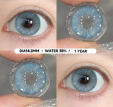 1 Pair Colored Pupils for Eyes Natural Brown Contact Lenses Gray Color Lens High Quality Eye Contacts Cosmetics Yearly