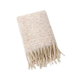 All-Season Cozy Throw Blanket Home Bed End Towel Soft Fringed Blanket for Sofa Bed Office Nap Cover Multifunction Bedspread