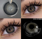 Black Colored Contact Lenses for Eyes 1 Pair Contact Lenses Natural Beauty Color Lens Eyes Yearly Use Fashion Lenses