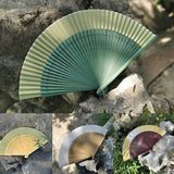 Carved Bamboo Folding Fan Vintage Chinese Style Hollow Fan Wedding Hand Fan Fragrant Party Prop Decor Gift Home Decoration