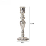 Floriddle Taper Candle Holders Glass Candlesticks for Home Decor Wedding Decoration Candle Holder Candle Stick Holder