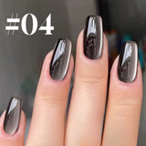 12ml 1-16pcs Autumn Nails New Clear Pink Glass Bead Moonlight Magnet Cat Eye Gel Nail Polish Whitening Nail Supplies