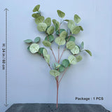 60-190cm Artificial Eucalyptus trees Branches Banyan Leaves Fake Plant Plastic leave Landscape faux plant For Home Garden Decor