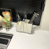 Utensil Holder - Multipurpose Kitchen Organizer Caddy for Chopsticks, Spoons, Forks, Knives -Household Cutlery Storage Caddy