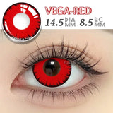2pcs Halloween Colored Cosplay Contacts Lenses for Eyes Yearly Anime Lens Cosplay Eyes Contacts White Mesh Blind Lens