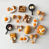 Simulation Egg Fridge Magnets Refrigerator Magnetic Stickers Food Style Home Decorations