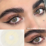 2pcs Blue Green Contact Lenses Yearly New Colored Lens Brown Natural Cosmetic Gray Big Eyes Student Beauty Pupil