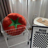 Bay Window Tatami Floor Thickened Butt Cushion Round Tomato Tomato Pillow Vegetable Mushroom Persimmon Futon Cushion