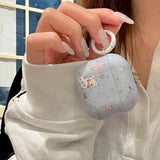 Cartoon cute dalmatian pink bow silicone earphone case for apple airpods 1 2 3 4 airpods pro 2 protection cover with keychain