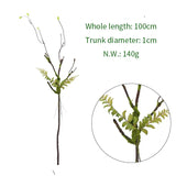 Wall Hanging Artificial Large Cherry Tree Trunk Branches Fake Creeper Plants With Moss Twig Vine Liana Garden Outdoor Home Decor