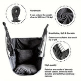 1PC Outdoor Rocking Chair Fabric Hammock Canvas Leisure Swing Chair Dormitory Portable Folding Hanging Chairs Outdoor Furniture