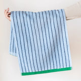 Color Matching Pure Cotton Towels Yarn-dyed Face Soft Towel Class Long-staple  Absorbent Bath Towel  Kids Towel