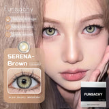 1 Pair New Color Contact Lenses for Eye Beautiful Pupil Fashion Blue Soft Lenses Gray Natural Contacts Yearly Cosmetics