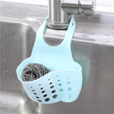 Creative Sink Drain Storage Rack Hanging Kitchen Sink Rack Adjustable Faucet Push Rack Storage Hanging Basket Kitchen Supplies