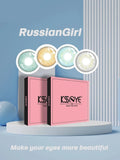 1Pair RussianGirl Color Contact Lenses Color Lens Eyes Beauty Contact Lenses For Eyes Color Lens