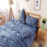 1pcs Duvet Cover Nordic sling 100 Cotton Stripes 150x200 King Size housse de couette Skin friendly Quilt Cover Bed Linen