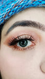 Colored Contact Lenses 2Pcs/Pair Beauty Eye Makeup Lens Natural Look Multi-Color Fa28-2/3/5 Yearly Disposable Contact Lens