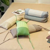 New striped adjustable buckwheat pillow cotton pure cotton skin-friendly and comfortable neck buckwheat pillow