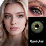 Blue Colored Contact Lenses 14.2mm 6 Months Disposable Green Brown Natural Eye Color Contacts Beauty Makeup