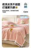 Ins Girl Bow Summer Thin Quilt Seersucker Washed Cotton Summer Quilt Single Dormitory Air Conditioner Blanket Machine Washable