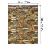 Wallpaper for Home Wall Decoration 3D Brick Self Adhesive Vinyl Wallpaper Soft Foam Base Wall Sticker for Bedroom Living Room