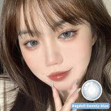 1 Pair/2pcs Lenses Blue Series Beauty Contact Lenses for Eyes Comestics Natural Pupil Eye Color Lens Myopia Brown Lenses