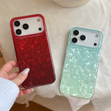 Luxury Fashion Conch Shell Pattern Phone Case For iPhone 17 Pro Max 16 15 14 13 Shockproof Back Cover