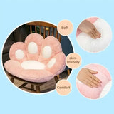 60cm*70cm Cut Cat Scratch Cushion Soft Stuffed Floor Cushion Kawaii Chair Sofa Butt Pad for Home Room Decoration Office Nap Doll