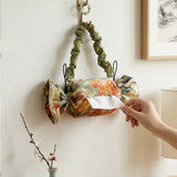 Wall-Mounted Tissue Box Living Room Restaurant Table Tissue Box Car Modern Simple Tissue Storage Bag Creativity Home Decoration