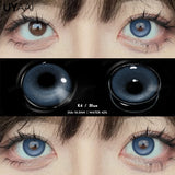 1 Pair Fashion Lenses Colored Contact Lenses for Eyes Beauty Green Eyes Lenses Natural  Brown Lens Grey Lens