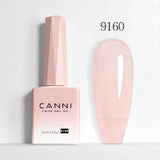 Nail Gel Polish Jelly Pink Nude Collection Cat Eye Gel French Gel Soak Off UV LED Semi Permanent Gel Nail 9ml