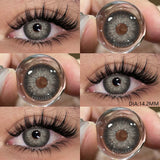 Color Contact Lenses For Eyes 1pair Yearly Natural Eye Green Color Lens Cosmetic Soft Eye Lenses Beauty Pupils Blue Lenses