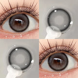 2PCS/Pair Russian Style Puppy Eye Water Glow High Quality Color Contact Lenses Fast Shipping Non-Irritating