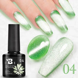 7.5ml Golden Gradient Cat Eye Nail Polish Gel Phototherapeutic Gel Soak Off Nail Magnetic Gel Polish Nail Art DlY