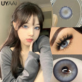 NEW Cosplay Colored Contact Lenses for Eyes Anime Purple Lenses Cosmetic Blue Eye Contacts Brown Natural Fashion Lenses