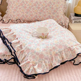 Summer Cooling Quilt Soft Skin-Friendly Air Conditioning Thin Blanket Single/Double Washable Home Textile Princess Wind Style