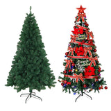 Green Christmas Tree 5/6/7ft with Metal Stand Artificial PVC Xmas Tree with 1000 Branches Holiday Decoration Fast Delivery