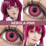 2pcs Colored Contact Lenses Halloween Cosplay White Crazy Contact Lenses Anime Red Eye Lenses Green Makeup Contact Lens